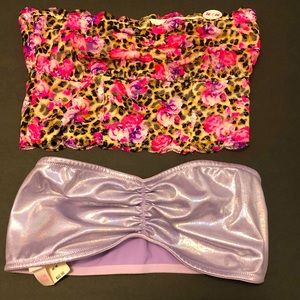 NWT Victoria’s Secret Pink Bandeau Bra Lot